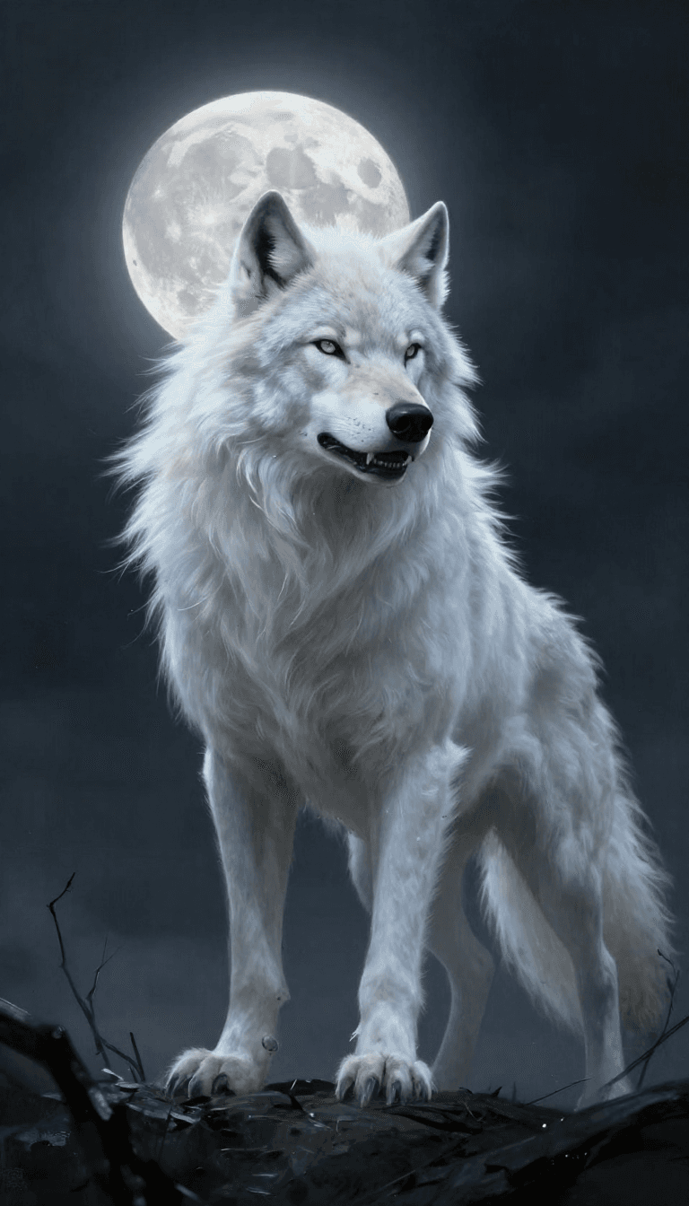 Il Lupo Mannaro Bianco